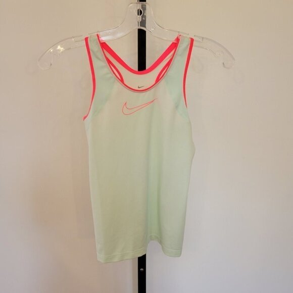 Nike Girl's  Dri Fit Logo Tank - Picture 1 of 5
